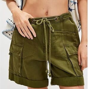 NWT Free People Frankie Washed Shorts